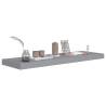 Stylish Grey Floating Wall Shelves - Set of 2 | HipoMarket