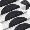 Self-adhesive Stair Mats 10 pcs Black 56x17x3 cm Needle Punch Colour black Size 56 x 17 x 3 cm Quantity in Package 10 