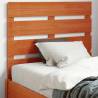 Headboard Wax Brown 90 cm Solid Wood Pine Colour wax brown Size 90.5 x 80 cm Quantity in Package 1 