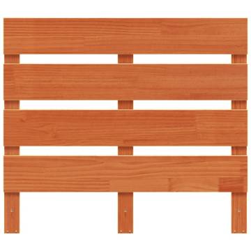 Headboard Wax Brown 90 cm - Solid Pine Wood Design