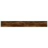 Wall Shelves 4 pcs Smoked Oak - Stylish Storage Solution