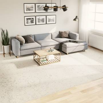 Shaggy Rug High Pile Modern Cream 300x400 cm | HipoMarket