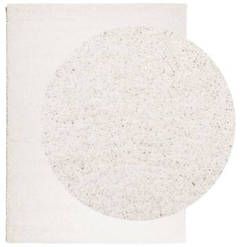 Shaggy Rug High Pile Modern Cream 300x400 cm | HipoMarket