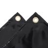 Heavy-Duty Black Tarpaulin 3x4 m | Water-Resistant & UV Resistant