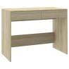 Desk Sonoma Oak - Stylish Engineered Wood Furniture