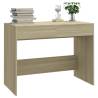 Desk Sonoma Oak - Stylish Engineered Wood Furniture