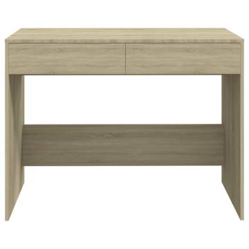 Desk Sonoma Oak - Stylish Engineered Wood Furniture