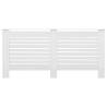 Stylish White Radiator Cover 172x19x81.5 cm MDF | HipoMarket