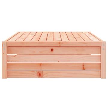 Garden Footstool 120x80 cm - Durable Solid Wood Douglas