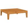 Solid Acacia Wood Garden Table - 68.5x68.5 cm | HiPo Market