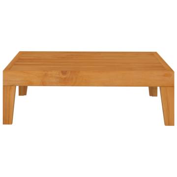 Solid Acacia Wood Garden Table - 68.5x68.5 cm | HiPo Market