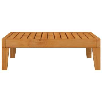 Solid Acacia Wood Garden Table - 68.5x68.5 cm | HiPo Market