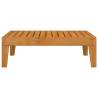 Solid Acacia Wood Garden Table - 68.5x68.5 cm | HiPo Market