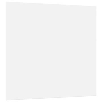 Stretched Canvases - 12 Pcs White Fabric & Solid Wood Pine