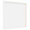 Stretched Canvases - 12 Pcs White Fabric & Solid Wood Pine