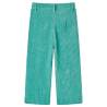 Kids' Corduroy Pants - Mint Green, Size 140 | Hipomarket