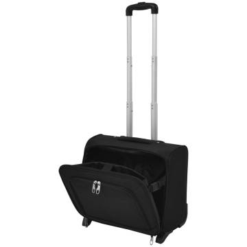 Pilot Trolley Black - Practical Travel Companion | Hipomarket