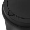 Duo Bin Trash Can Black 50L - Stylish Waste Separation