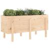 Garden Raised Bed 121x50x57 cm - Solid Pine Wood | HipoMarket