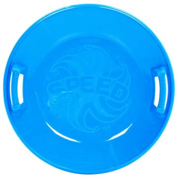 Round Blue Sledge 66.5 cm | Perfect for Winter Fun