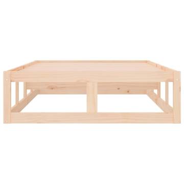 Solid Wood Bed Frame 90x200 cm - Modern & Durable Design