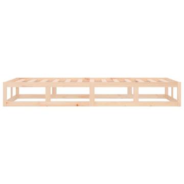 Solid Wood Bed Frame 90x200 cm - Modern & Durable Design