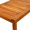 Garden Coffee Table - Solid Acacia Wood - 90x50x36 cm