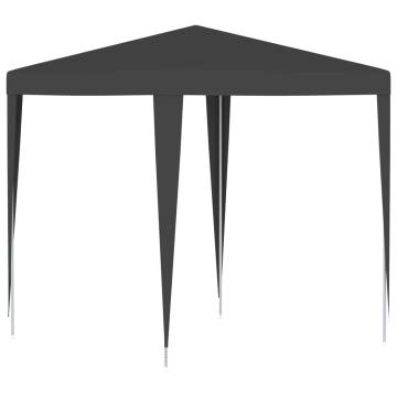 Professional Party Tent 2x2 m Anthracite - Durable & Stylish