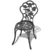 Bistro Chairs 2 pcs Cast Aluminium Green | Stylish Garden Seating