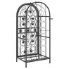 Wine Rack for 33 Bottles - Elegant Wrought Iron Storage