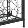 Wine Rack for 33 Bottles - Elegant Wrought Iron Storage