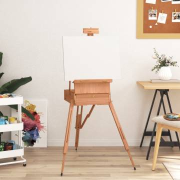 Easel Stand 81x121x173 cm - Solid Beech Wood for Artists