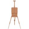 Easel Stand 81x121x173 cm - Solid Beech Wood for Artists