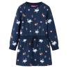 Kids' Dress with Long Sleeves Navy 116 Size 116 (5-6y) 