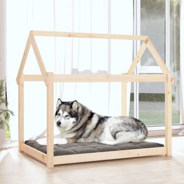 Dog Bed 111x80x100 cm - Solid Wood Pine | HipoMarket