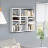 Wall Shelf White 90x16x78 cm Engineered Wood Colour white Quantity in Package 1 Number of Pieces 