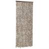 Fly Curtain Taupe & White 100x230 cm | Insect Protection