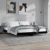 Super King Bed Frame Black 180x200 cm - Durable & Stylish