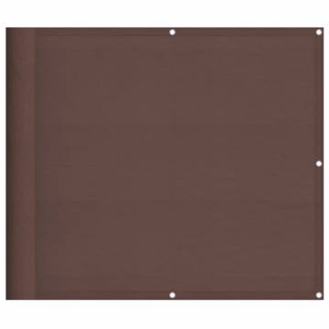 Balcony Screen Brown 90x1000 cm - Privacy & Durability