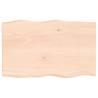 Table Top 80x50x(2-4) cm Solid Wood Live Edge - Hipomarket