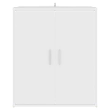 Shoe Cabinet White 60x35x70 cm - Stylish & Practical Storage