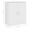 Shoe Cabinet White 60x35x70 cm - Stylish & Practical Storage