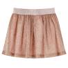 Soft Pink Kids' Skirt with Glitters - Size 128 | HipoMarket