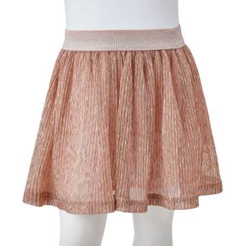 Soft Pink Kids' Skirt with Glitters - Size 128 | HipoMarket