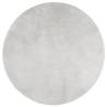 OVIEDO Short Pile Grey Rug Ø 160 cm - Soft & Stylish