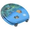 Deep Sea Design WC Toilet Seat with Lid - Durable & Stylish