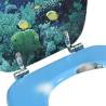 Deep Sea Design WC Toilet Seat with Lid - Durable & Stylish