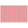 Replacement Fabric for Awning - Red & White Stripe 6x3.5m