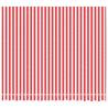 Replacement Awning Fabric Red & White Stripe 3x2.5 m - HipoMarket