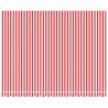 Replacement Awning Fabric - Red & White Stripe 4x3m